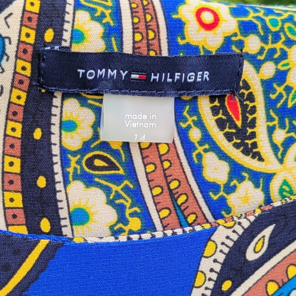 Tommy Hilfiger Sleeveless Paisley Midi Dress - Picture 4 of 7